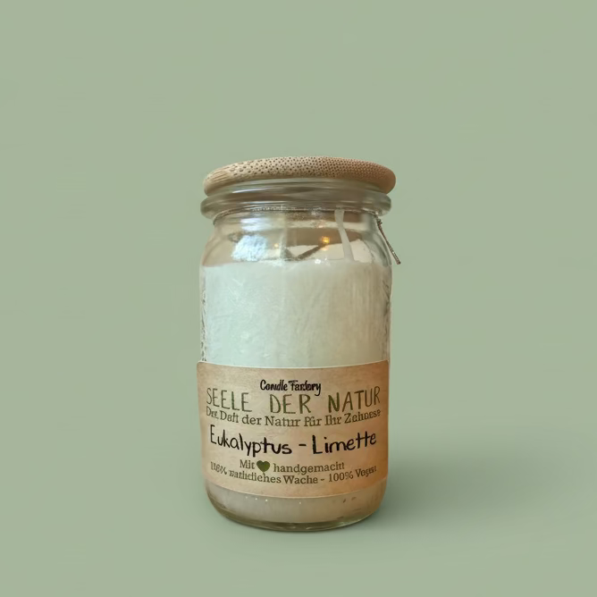 Eukalyptus-Limette Duftkerze
