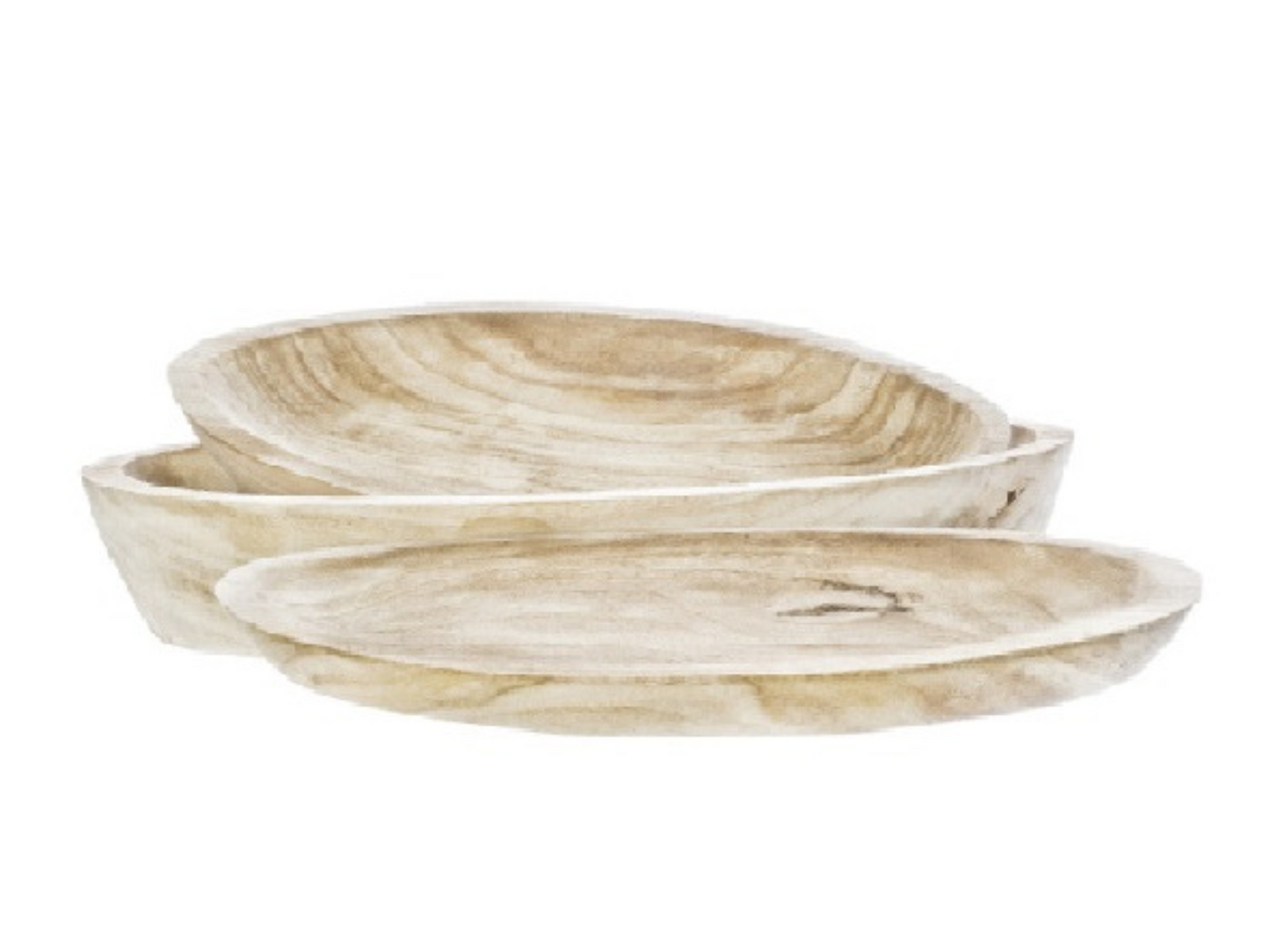 Holzteller Oval