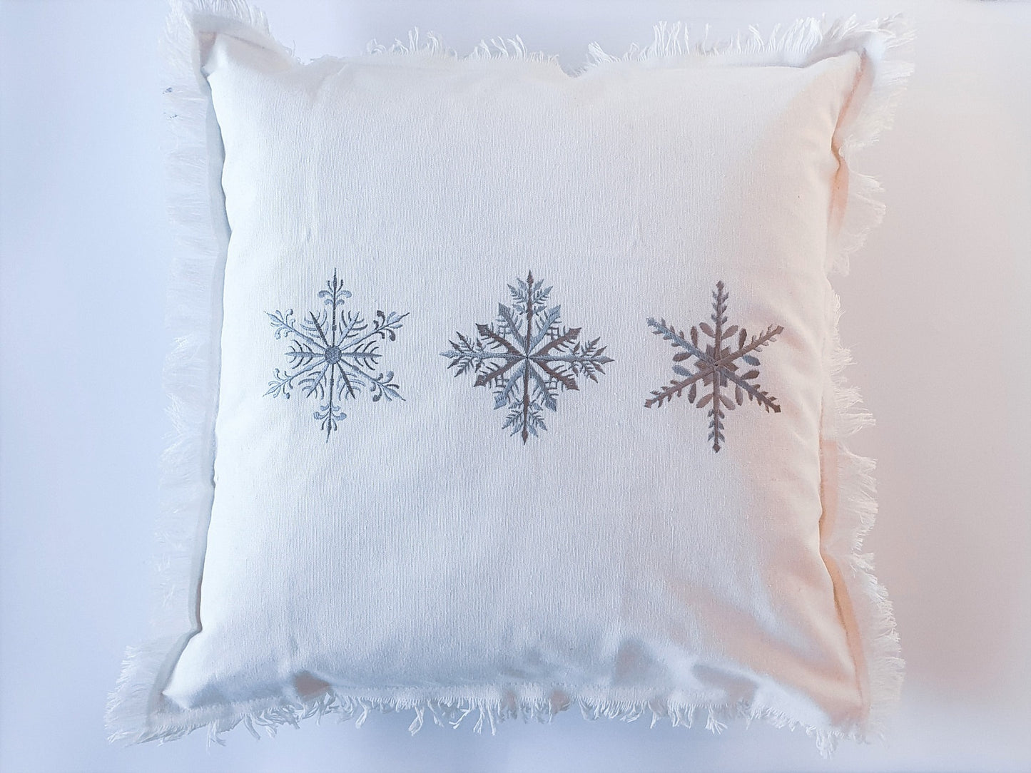 Kissen Schneeflocke