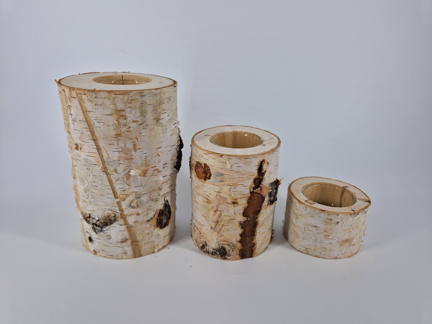 Windlicht aus Holz