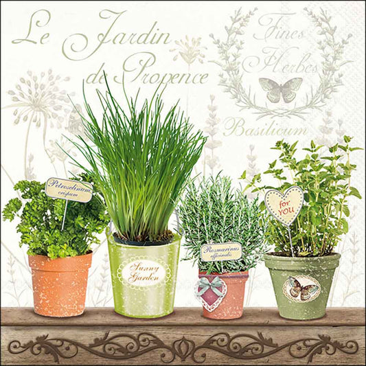 Dinnerserviette Garten der Provence