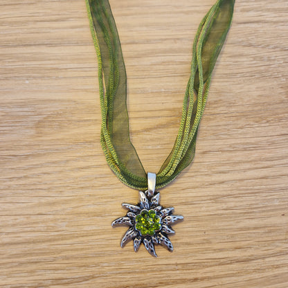 Edelweißkette Grün