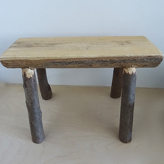 Massivholz Hocker
