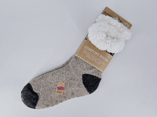 Hüttensocken Beige