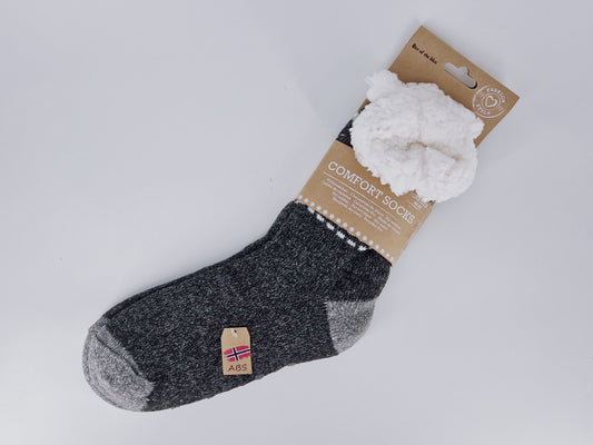 Hüttensocken Dunkelgrau