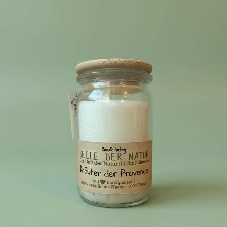 Kräuter der Provence Duftkerze