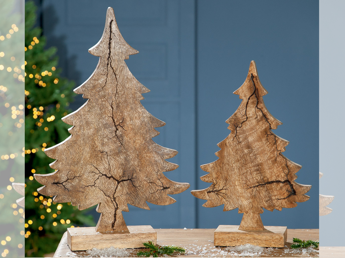 Holztannenbaum Rustik