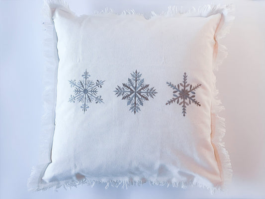 Kissen Schneeflocke