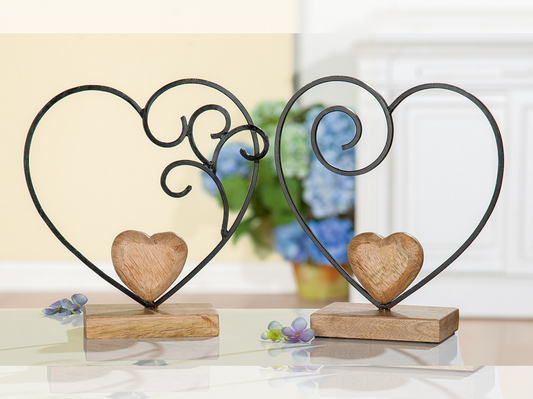 Metallherz romantisch